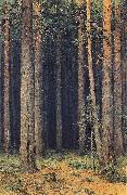 Ivan Shishkin Forest Reserve Sweden oil painting artist